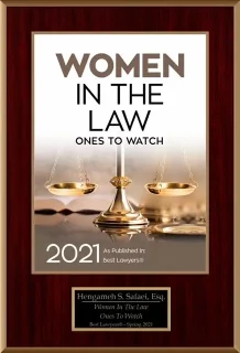 Women in the Law - Ones to Watch 2021 with name